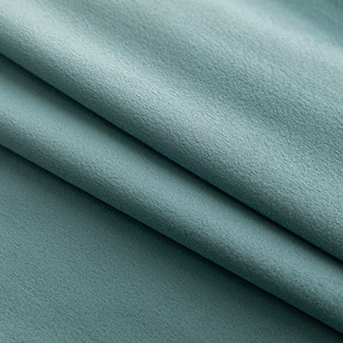 INtex CURTAINS HOUSE Soft Thick Velvet Throw Pillow Covers Decorative Square Cushion Cover For Couch Sofa Bedroom Living Room - set of 2 Pieces