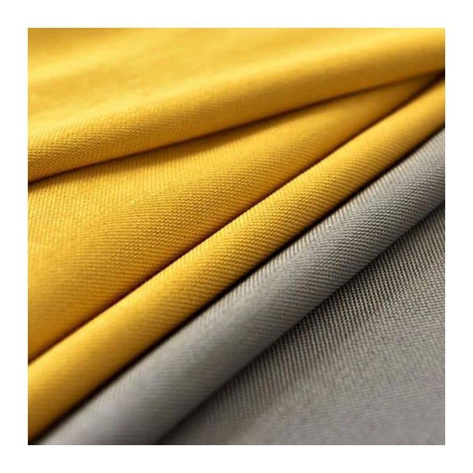 INtex CURTAINS HOUSE Linen Velvet Modern Design Curtain – Two colors With Tie-backs - 2 Piece 4 meters width