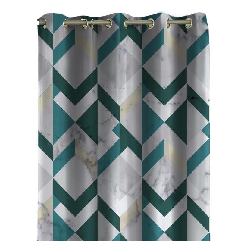 INtex CURTAINS HOUSE Light-Filtering Window Curtain with Steel Grommets - Linen Velvet Fabric - Single Piece