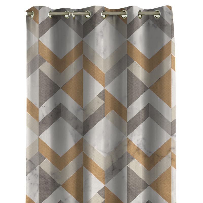 INtex CURTAINS HOUSE Light-Filtering Window Curtain with Steel Grommets - Linen Velvet Fabric - Single Piece
