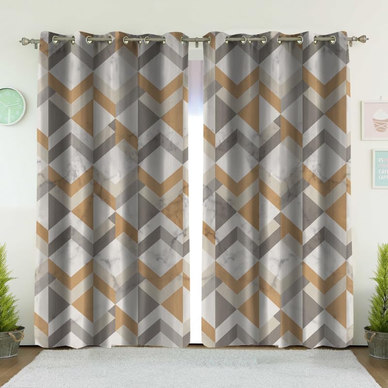 INtex CURTAINS HOUSE Light-Filtering Window Curtain with Steel Grommets - Linen Velvet Fabric - Single Piece