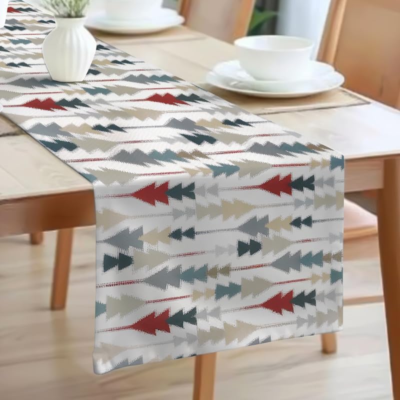 INTEX HOME Sofia Elegance Table Runner – Luxurious Linen Velvet – Design for Dining Room, Coffee Table & Decor – Ideal for Events & Ramadan – 45 x 135 CM – 1 Pc