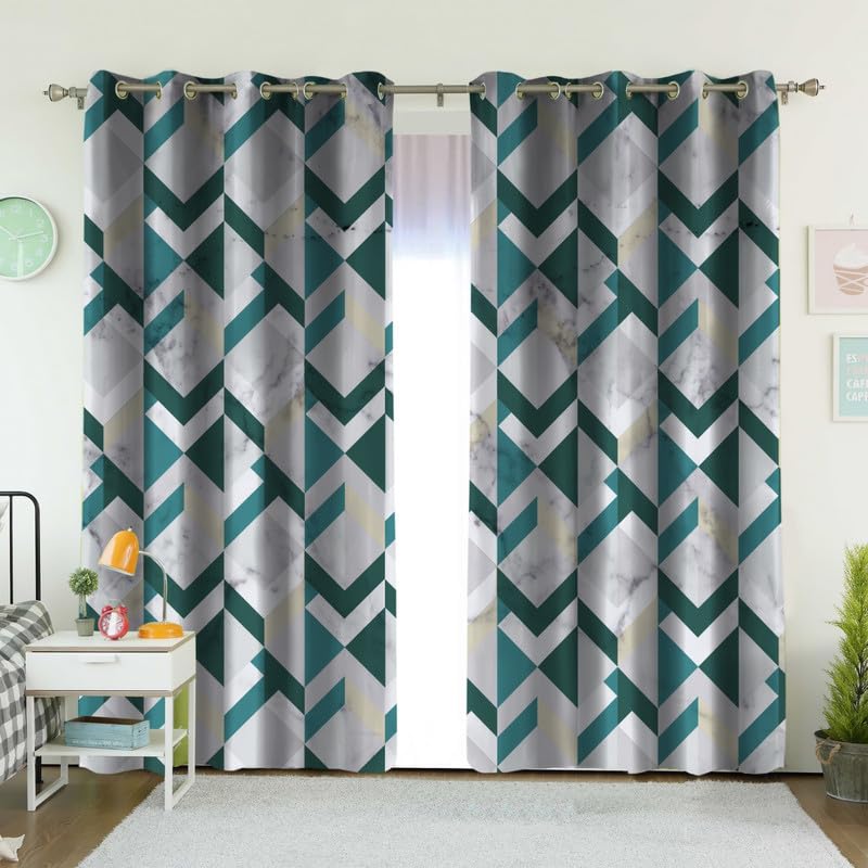 INtex CURTAINS HOUSE Light-Filtering Window Curtain with Steel Grommets - Linen Velvet Fabric - Single Piece