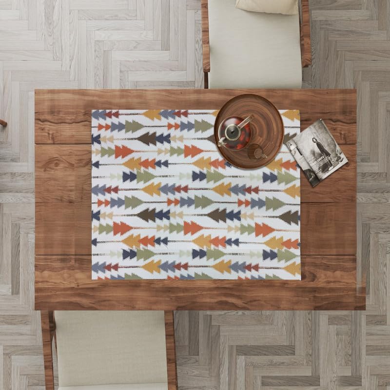 INTEX HOME Sofia Elegance Square Tablecloth – Luxurious Linen Velvet – Kitchen & Living Room Tables – For Ramadan & Events – 2 Pieces