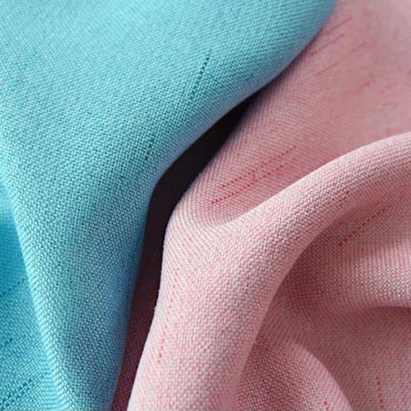 INtex CURTAINS HOUSE Linen Velvet Modern Design Curtain – Two colors With Tie-backs - 2 Piece 4 meters width