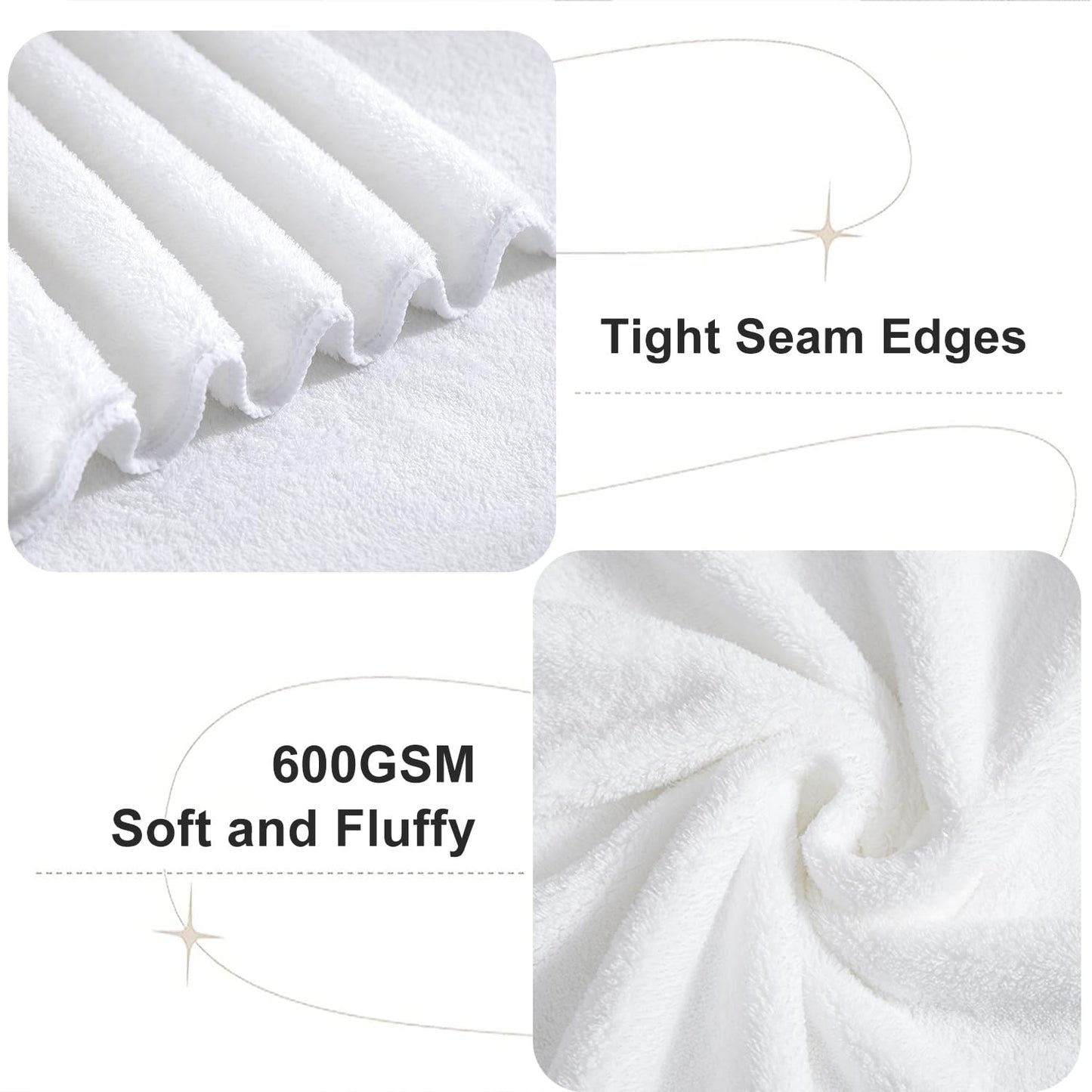 INTex HOME Bath Towels 100% Cotton