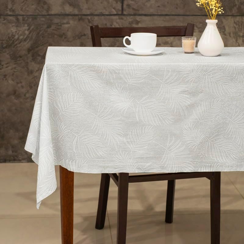 INtex HOME Analia Linen Tablecloth, Rectangular Dining Cover, Elegant and Durable, Soft Fabric, Easy-Care, Multi-Purpose for Home, Events, and Special Occasions, Set of 1