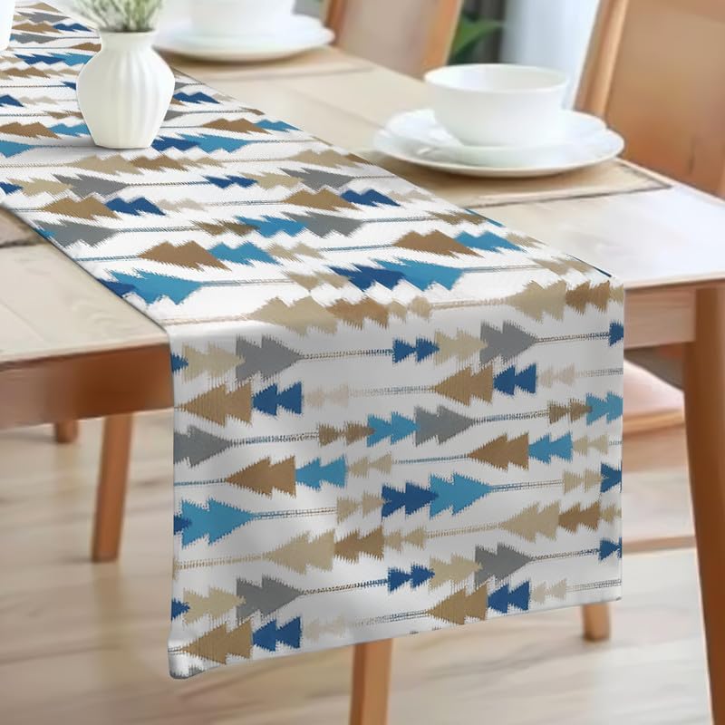 INTEX HOME Sofia Elegance Table Runner – Luxurious Linen Velvet – Design for Dining Room, Coffee Table & Decor – Ideal for Events & Ramadan – 45 x 135 CM – 1 Pc