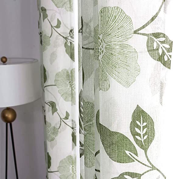 Linen Semi Transparent Curtain - Silver Normal Tape