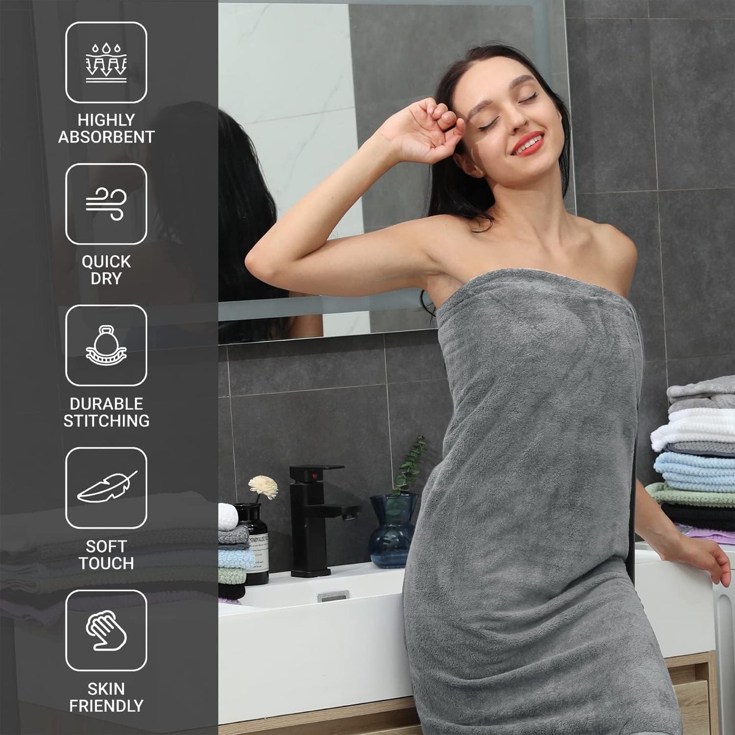 INTex HOME Bath Towels 100% Cotton