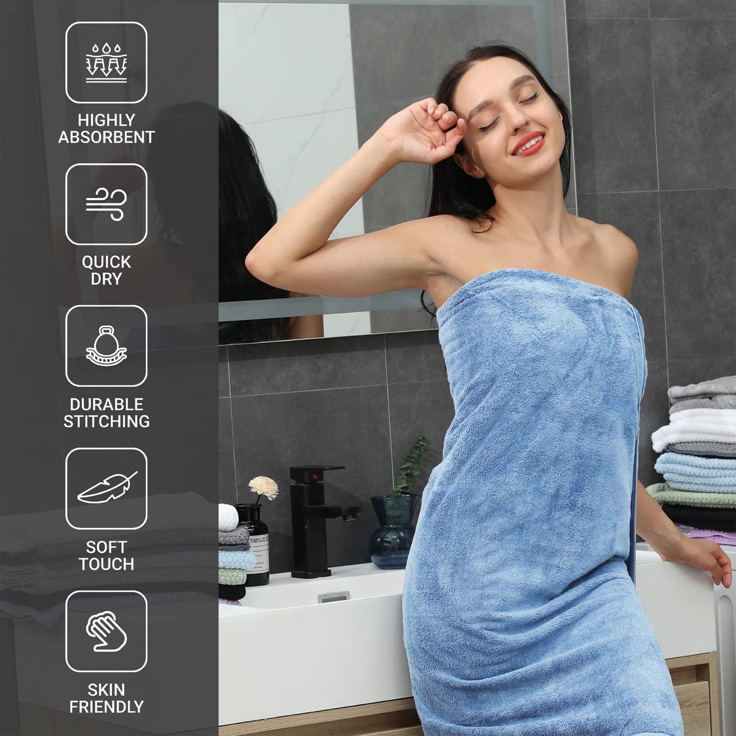 INTex HOME Bath Towels 100% Cotton