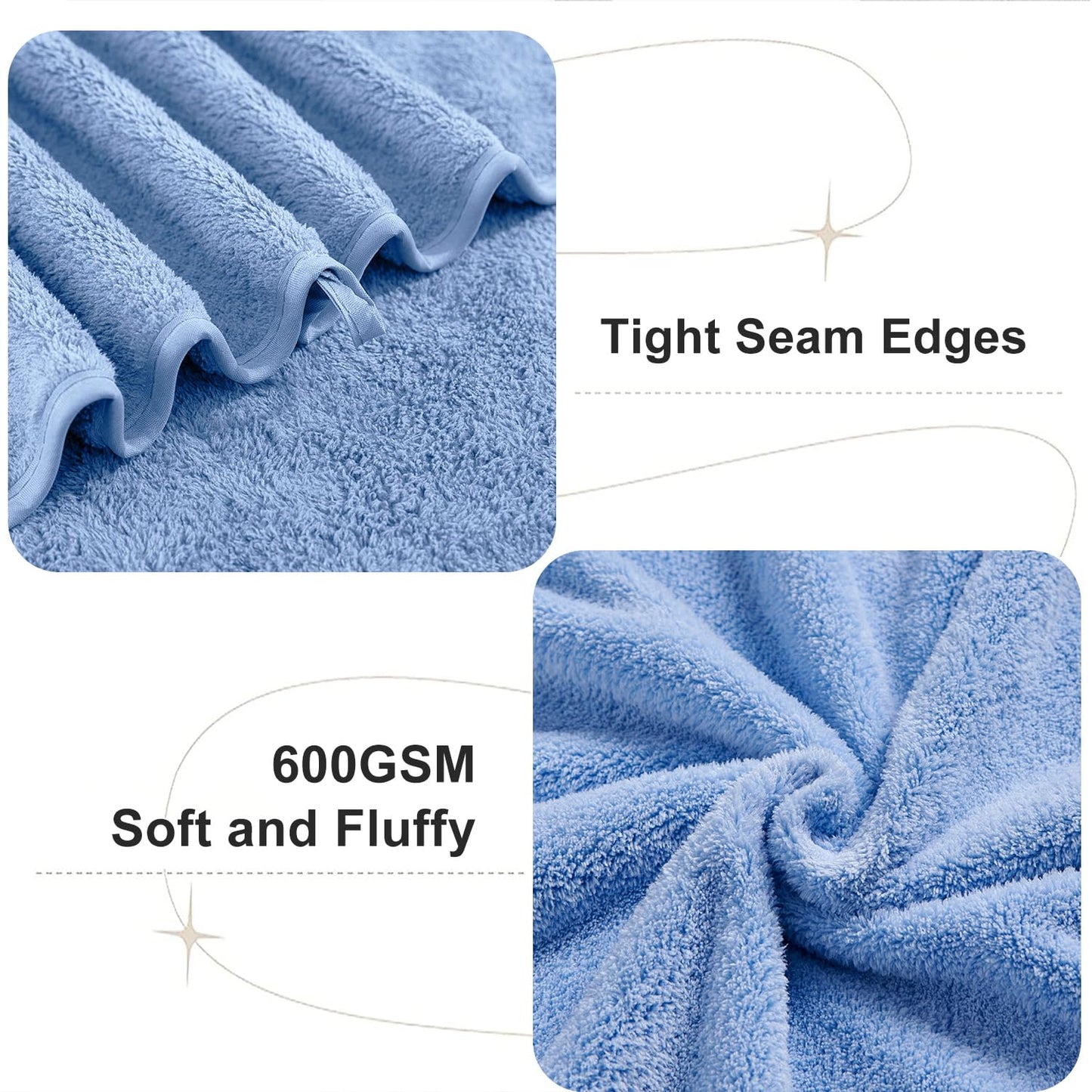 INTex HOME Bath Towels 100% Cotton