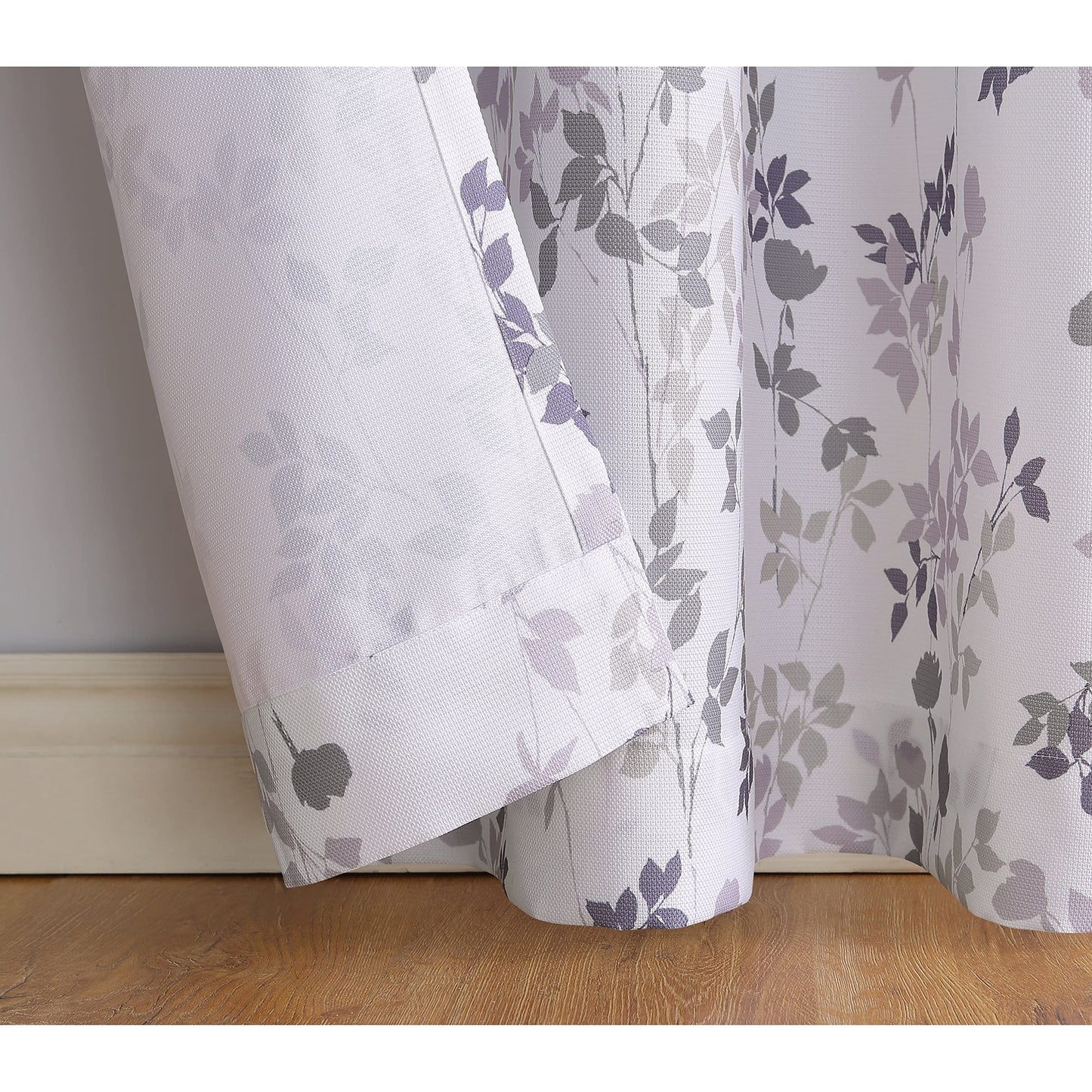INtex CURTAINS HOUSE Linen Velvet Sabia Curtains-Modern Multi Colour Sheer Design-Steel Grommets -1 Piece