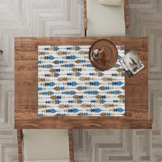 INTEX HOME Sofia Elegance Square Tablecloth – Luxurious Linen Velvet – Kitchen & Living Room Tables – For Ramadan & Events – 2 Pieces
