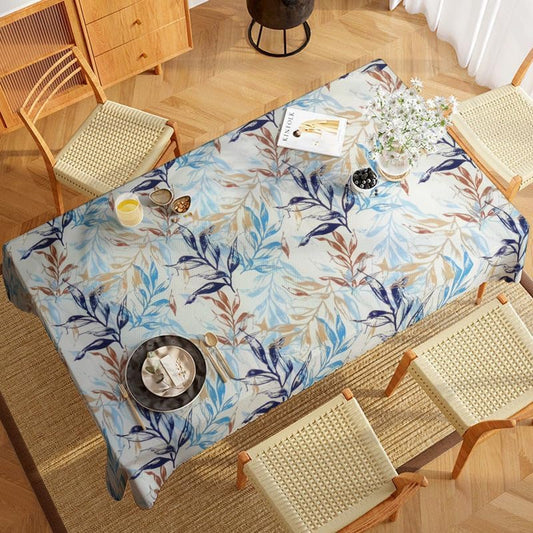 INtex Home Tablecloth, Linen Velvet Fabric, Soft Comfortable Material for Living Rooms Kitchens Bedrooms and Special Occasions, Elegant Table Cover - 130 x 200 cm