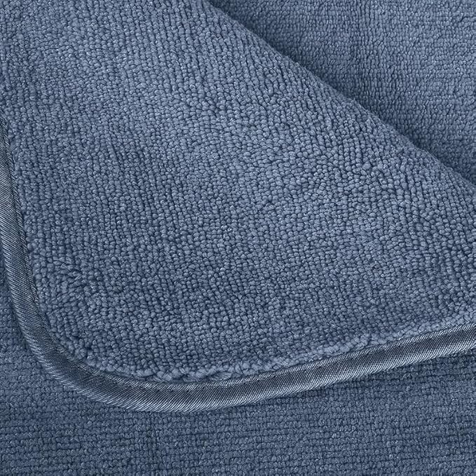 INtex HOME 4-Piece Towel Set, 100% Cotton – Includes 1 Bath Towel 140 cm x 70 cm, 1 Hand Towel 100 cm x 50 cm, 2 Washcloths 30 cm x 30 cm, Quick Dry, Super Soft, Highly Absorbent, No Fade, Grey
